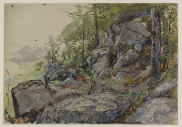 Woodland Boulders, c.1877-78